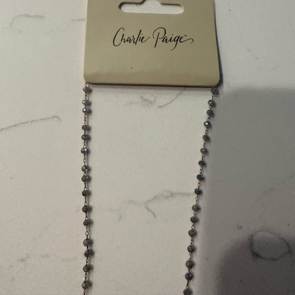 💙Charlie Paige💙 Droplets Of Tranquility Necklace NWT - Picture 4 of 6